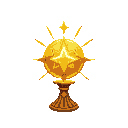 golden glowing orb, sacred, saint,
