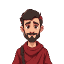 a male hebrew tax collector, red clothes