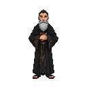 pharisee, black robes, ornate clothing