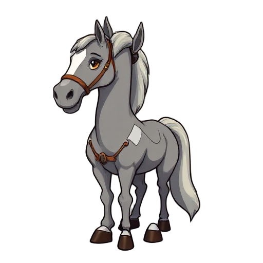 caballo medieval 