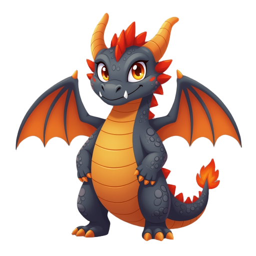 dragon de lava