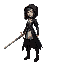 gothic girl with sword