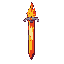 a fire sword clean 