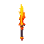 a fire sword