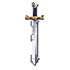 a iron sword