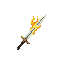 a fire sword