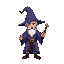 wizard with wand
