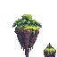 flying islands, sky, post apocalyptic