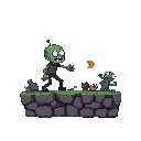 platformer zombie
