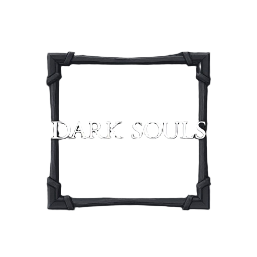create a thin border frame inspired by dark souls.