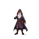 inspired in ragnarok online, create a spritesheet of a mage, that has all animations from a male mage in ragnarok, the spritesheet should be high resolution, contain all frames from walking, attacking