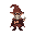 wizard with cape