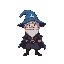 wizard with cape