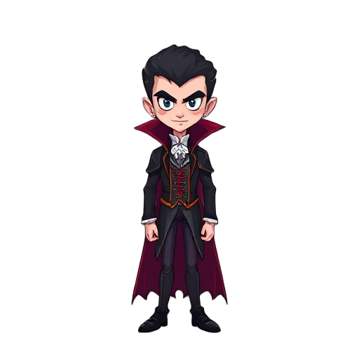 a vampire prince pixel ard 2d