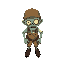 cute zombie shop keeper