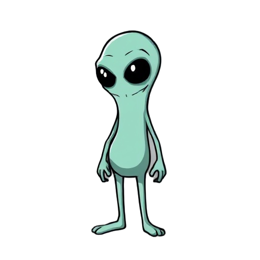 slime with black outline 1px wide