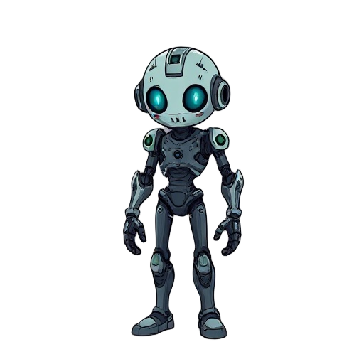 failed clone with fragmented memories of its creator. haunted by ancient ai voices whispering secrets, it wanders lost, seeking its purpose amid shattered identity and forgotten past.