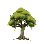 baum mit fall animation 