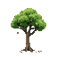 baum mit fall animation