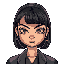 a girl character who is both a japanese ogre and yakuza