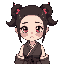 a girl character who is both a japanese ogre and a sukeban