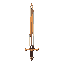 sword made of copper