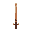 sword made of copper