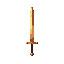 sword made of copper