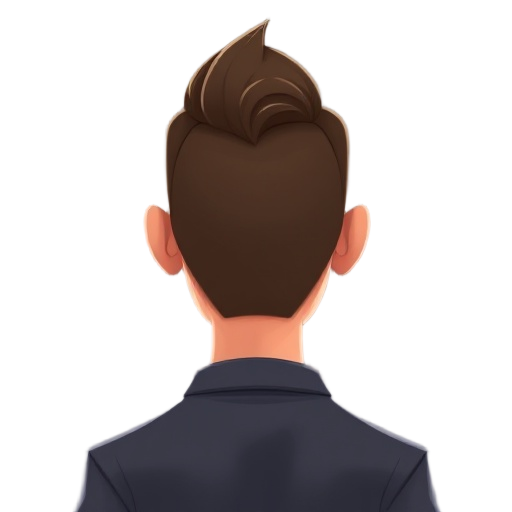 man rear view
