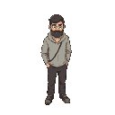 homeless man
