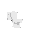 white toilet facing to the right
