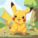 make a pikachu spritesheet