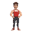 buff guy, mcdonalds worker