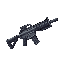 cyberpunk assault rifle