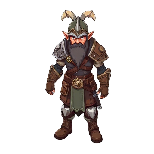 steampunk style warrior