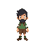stardew valley style. full body character