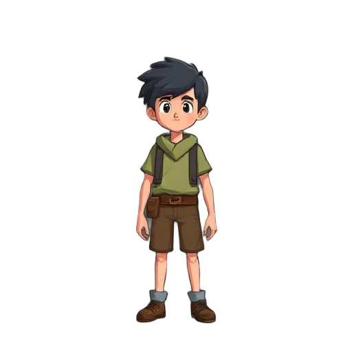 stardew valley style. full body character