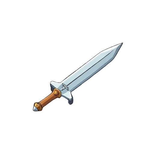 espada feita de folhas