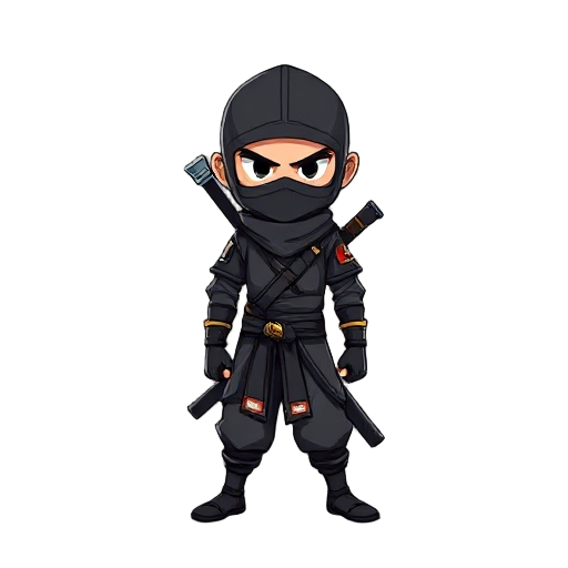 um ninja samurai