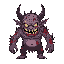 futuristic demon with rotten flesh