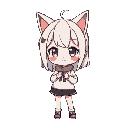 a anime tomboy girl