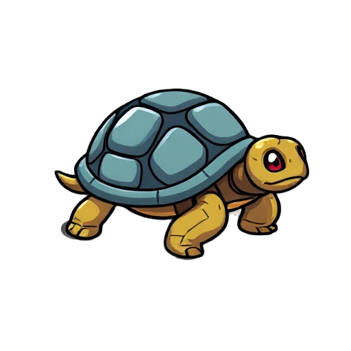 generate a sprite, i want the mobile "turtle" from the game gunbound 
