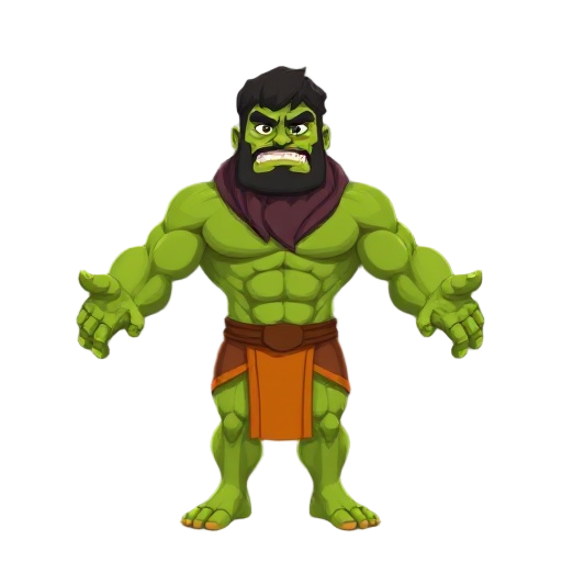 a arabian hulk