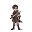 swordsman character, idle , fantasy, rpg , male , 
