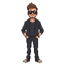 a man with sunglasses