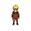naruto from the anime naruto pixelated 2d