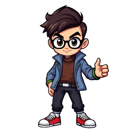fighting game character that looks like young tech ceo in retro snes style
