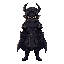 dark fantasy hero with mask