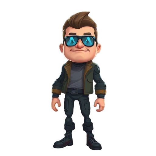 futuristic man