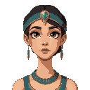 a fair-skinned egyptian woman